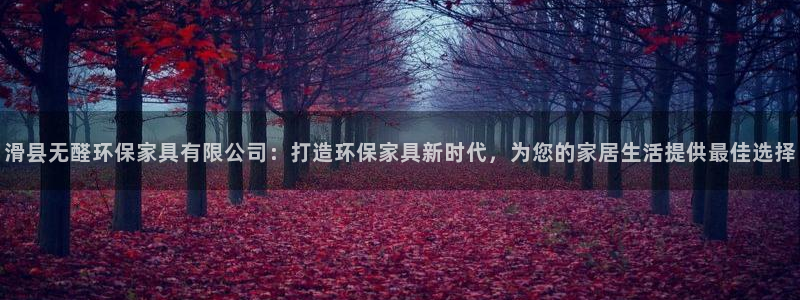 杏耀注册杏耀登陆：滑县无醛环保家具有限公司：打造环保家具新时