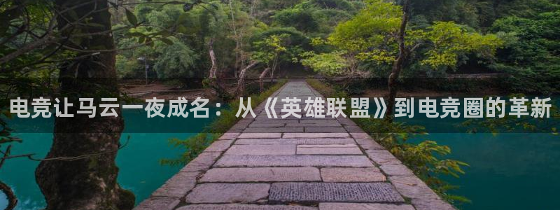 乐鱼电竞app下载：电竞让马云一夜成名：从《英雄联盟》到电竞圈的革新